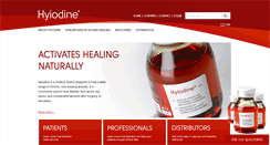 Desktop Screenshot of hyiodine.com