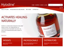 Tablet Screenshot of hyiodine.com